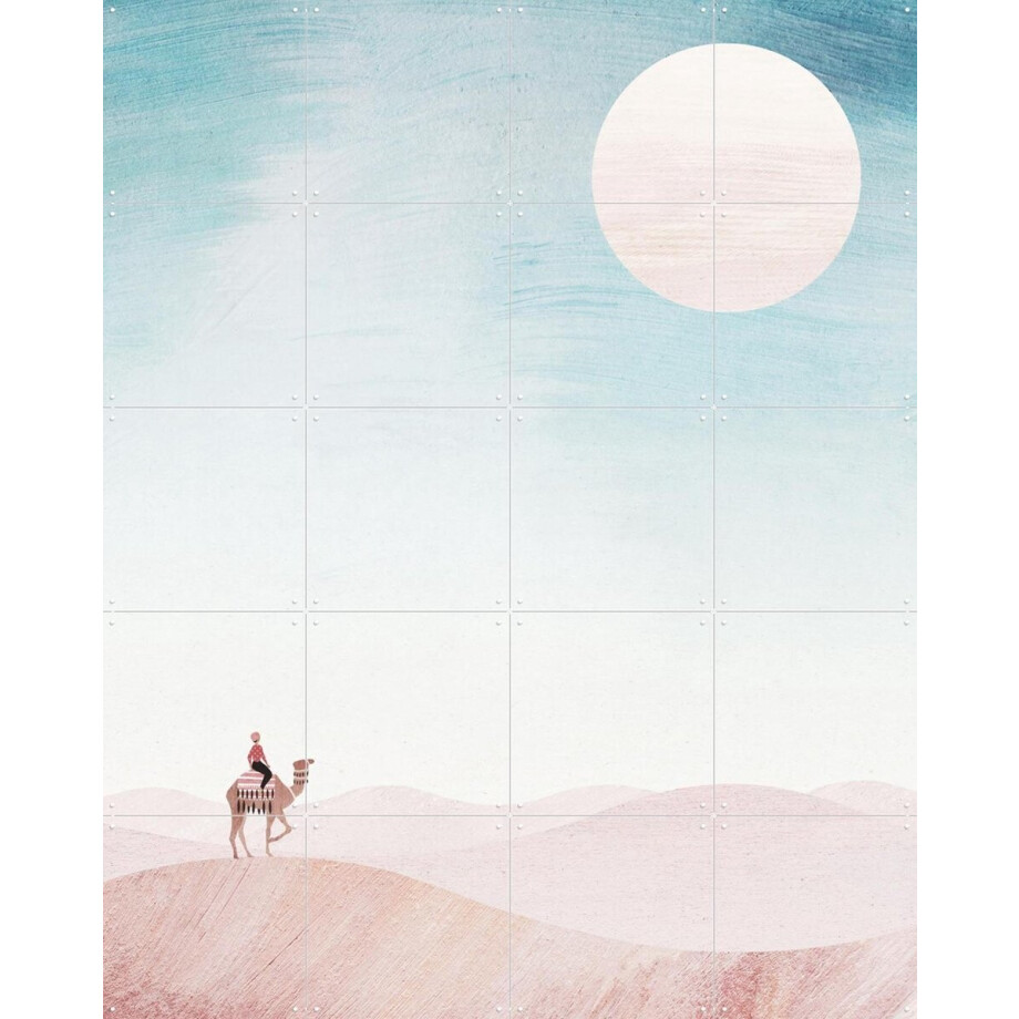 IXXI Pink Desert, Henry Rivers - 80 x 100 cm - Gratis ophangtool - Grote wanddecoratie en posters - Minimalisme, Illustraties, Abstract, Slaapkamer IXXI Pink Desert, Henry Rivers - 80 x 100 cm - Gratis ophangtool - Grote wanddecoratie en posters - Minimalisme, Illustraties, Abstract, Slaapkamer afbeelding 1