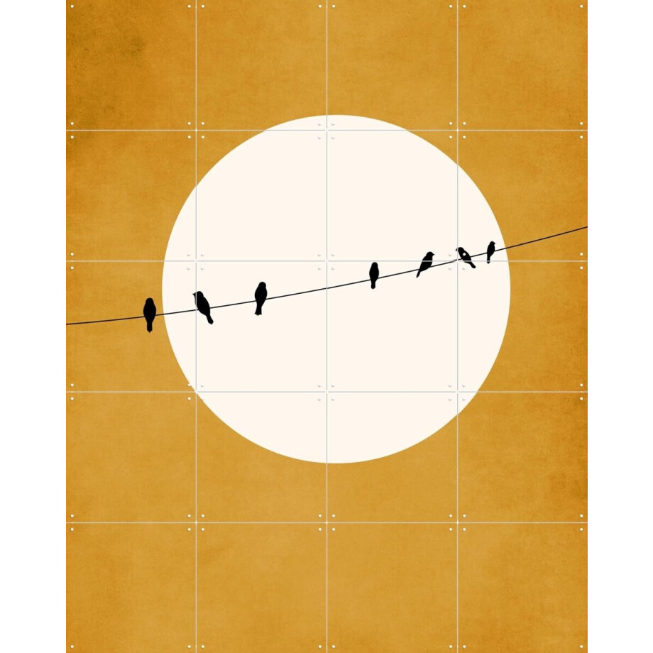 IXXI Chirping and Chilling, Kubistika - 80 x 100 cm - Gratis ophangtool - Grote wanddecoratie en posters - Geometrische Kunst, Grafisch Ontwerp IXXI Chirping and Chilling, Kubistika - 80 x 100 cm - Gratis ophangtool - Grote wanddecoratie en posters - Geometrische Kunst, Grafisch Ontwerp afbeelding 1