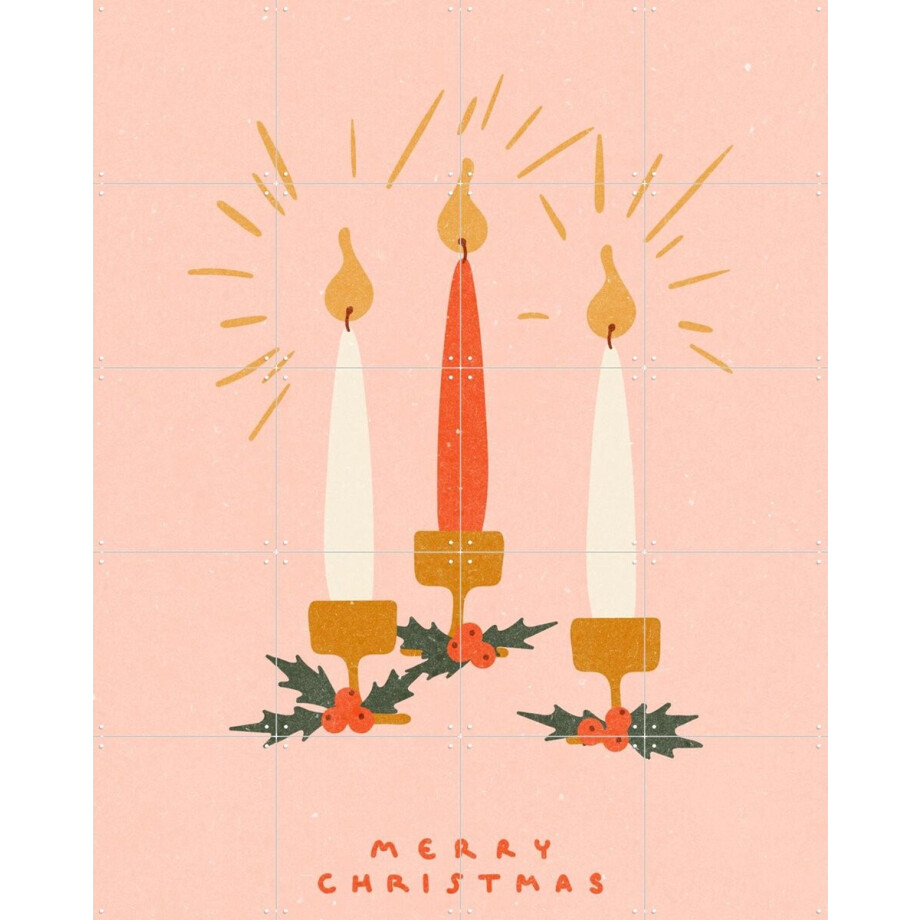 IXXI Christmas Candles, NKTN & Various - 80 x 100 cm - Gratis ophangtool - Grote wanddecoratie en posters - Illustraties, Speels, Woonkamer IXXI Christmas Candles, NKTN & Various - 80 x 100 cm - Gratis ophangtool - Grote wanddecoratie en posters - Illustraties, Speels, Woonkamer afbeelding 1