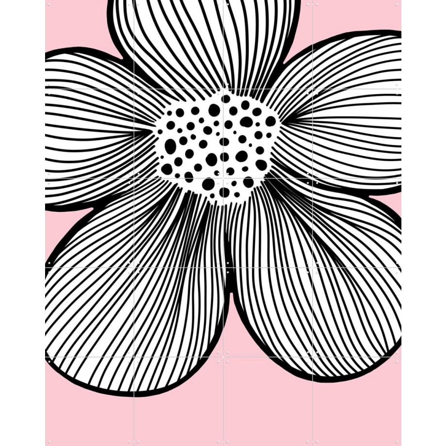 IXXI Blossom Pink, BAINAI - 80 x 100 cm - Gratis ophangtool - Grote wanddecoratie en posters Babykamer, Kinderkamer, Kinderen afbeelding 1