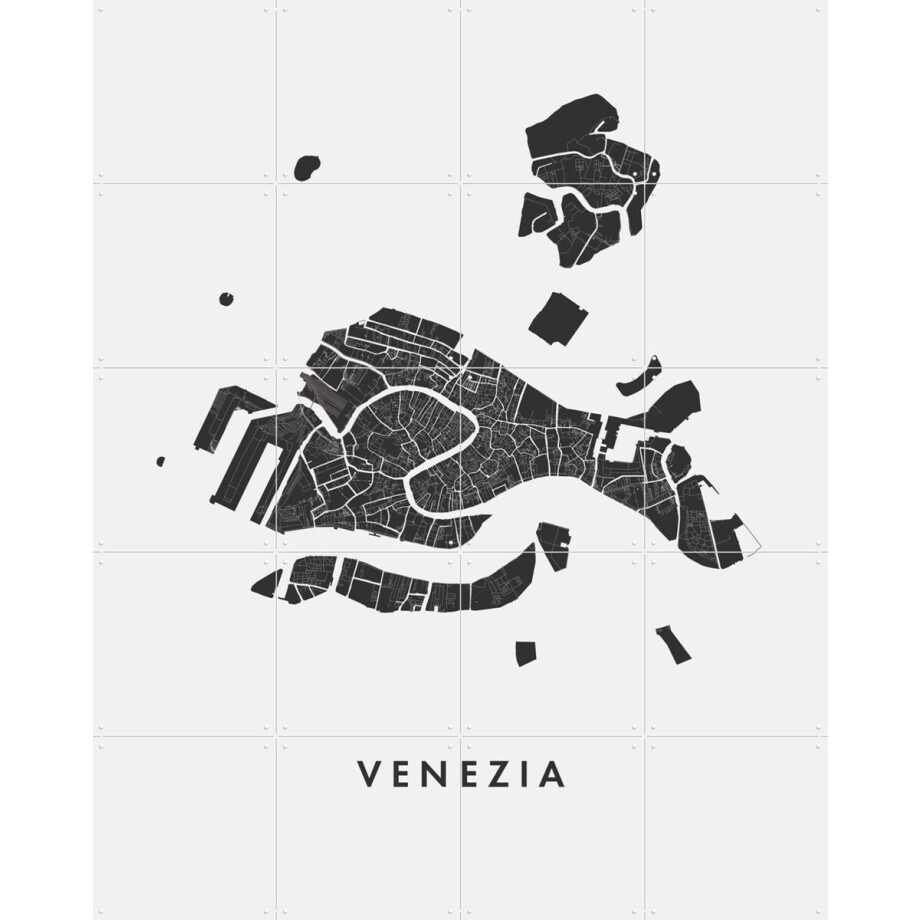 IXXI Venezia City Map, Kunst in Kaart - 80 x 100 cm - Gratis ophangtool - Grote wanddecoratie en posters - Grafisch Ontwerp, Minimalisme, Geometrische IXXI Venezia City Map, Kunst in Kaart - 80 x 100 cm - Gratis ophangtool - Grote wanddecoratie en posters - Grafisch Ontwerp, Minimalisme, Geometrische afbeelding 1
