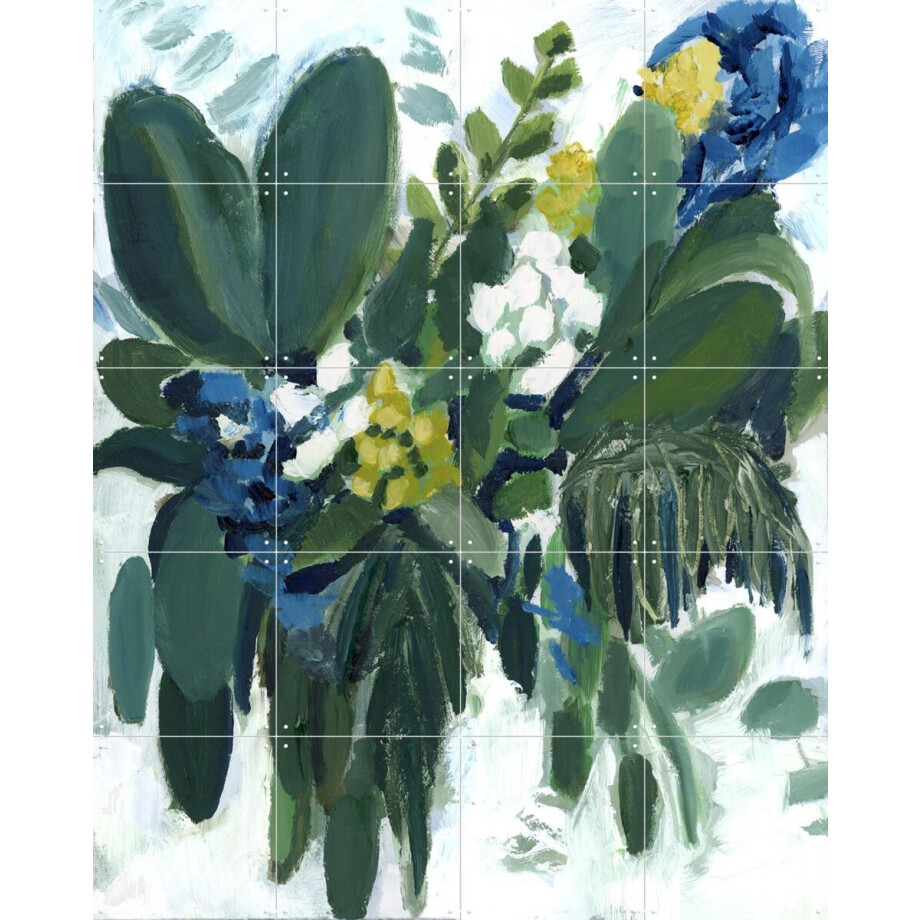 IXXI Blue Dream Floral, Green Barn Studio - 80 x 100 cm - Gratis ophangtool - Grote wanddecoratie en posters - Abstract, Klassiek, Olieverf IXXI Blue Dream Floral, Green Barn Studio - 80 x 100 cm - Gratis ophangtool - Grote wanddecoratie en posters - Abstract, Klassiek, Olieverf afbeelding 1