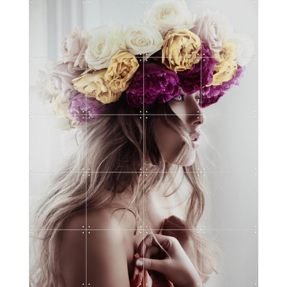 IXXI Private Color, STUDIO HANNAH LEMHOLT - 80 x 100 cm - Gratis ophangtool - Grote wanddecoratie en posters - Fotografie, Kleurrijk, Slaapkamer afbeelding 1