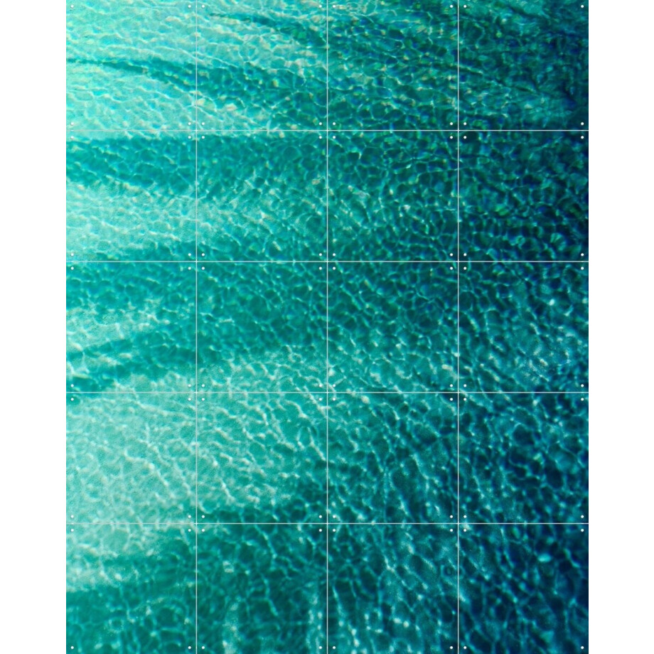 IXXI Crystalline Teal, Angelo Cerantola - 80 x 100 cm - Grote wanddecoratie en posters - Abstract, Minimalisme, Geometrische Kunst, Speels IXXI Crystalline Teal, Angelo Cerantola - 80 x 100 cm - Grote wanddecoratie en posters - Abstract, Minimalisme, Geometrische Kunst, Speels afbeelding 1