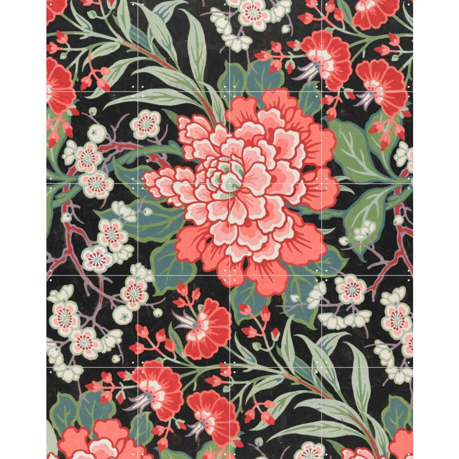 IXXI Design for printed Textile, Lindsay Phillip Butterfield & Victoria and Albert Museum - 80 x 100 cm - Gratis ophangtool - Grote wanddecoratie en IXXI Design for printed Textile, Lindsay Phillip Butterfield & Victoria and Albert Museum - 80 x 100 cm - Gratis ophangtool - Grote wanddecoratie en afbeelding 1