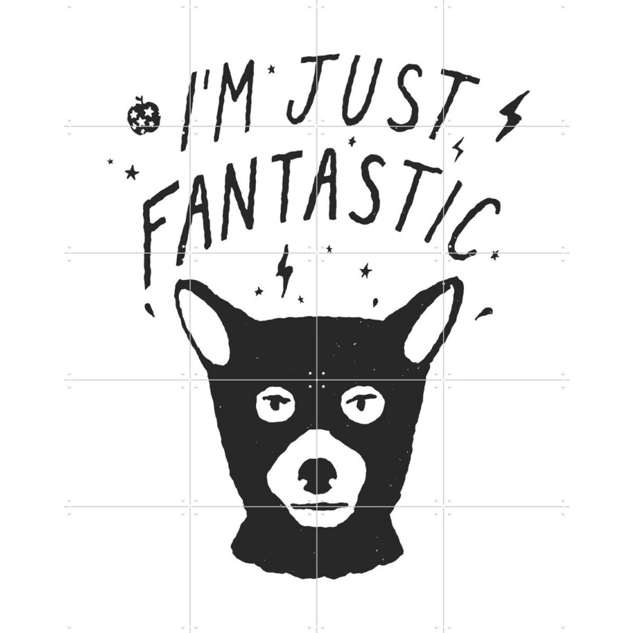 IXXI I'm just fantastic, Florent Bodart - 80 x 100 cm - Gratis ophangtool - Grote wanddecoratie en posters - Illustraties, Grafisch Ontwerp IXXI I'm just fantastic, Florent Bodart - 80 x 100 cm - Gratis ophangtool - Grote wanddecoratie en posters - Illustraties, Grafisch Ontwerp afbeelding 1