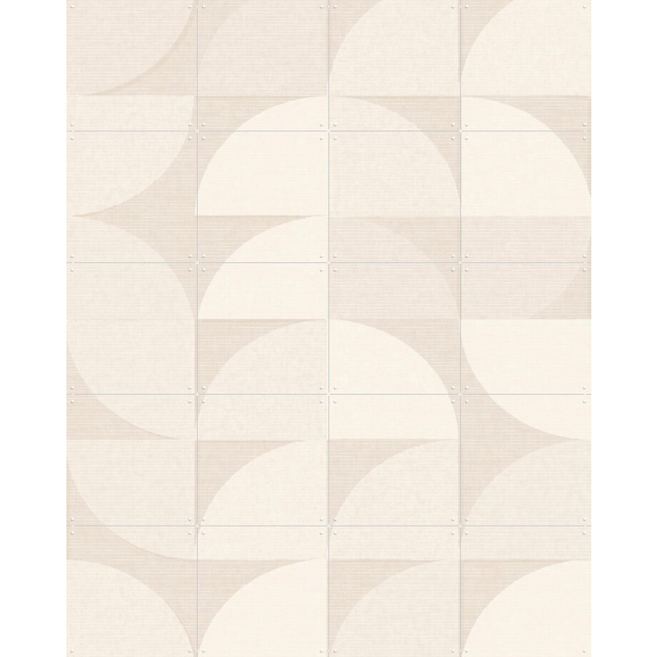IXXI Mid century retro geometry - ivory, Bloomery Decor - 80 x 100 cm - Gratis ophangtool - Grote wanddecoratie en posters - Geometrische Kunst IXXI Mid century retro geometry - ivory, Bloomery Decor - 80 x 100 cm - Gratis ophangtool - Grote wanddecoratie en posters - Geometrische Kunst afbeelding 1