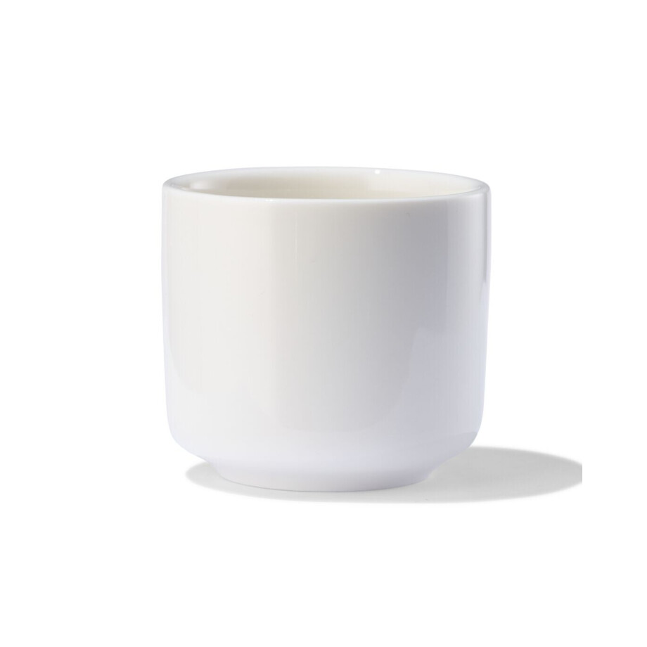 HEMA HEMA Eierdop Ø5cm Rome New Bone Wit (wit) afbeelding 1