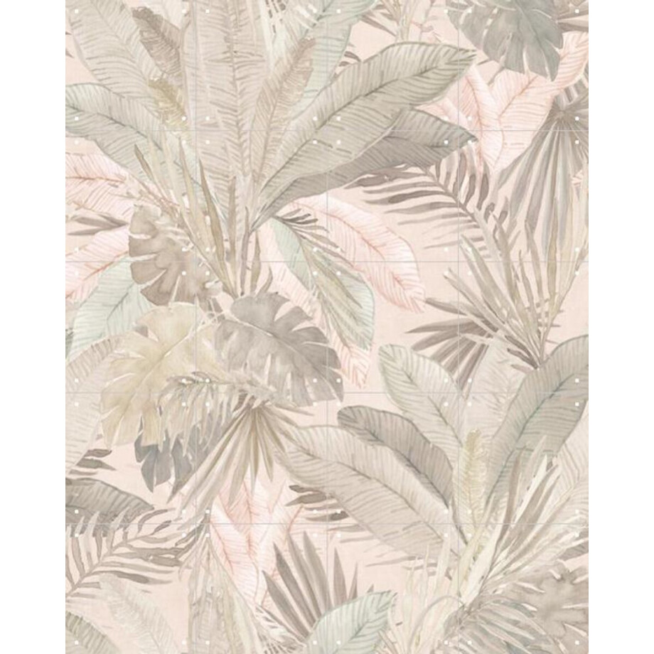 IXXI Tropical watercolour Palms leaves foliage - ivory beige, Bloomery Decor - 80 x 100 cm - Gratis ophangtool - Grote wanddecoratie en posters IXXI Tropical watercolour Palms leaves foliage - ivory beige, Bloomery Decor - 80 x 100 cm - Gratis ophangtool - Grote wanddecoratie en posters afbeelding