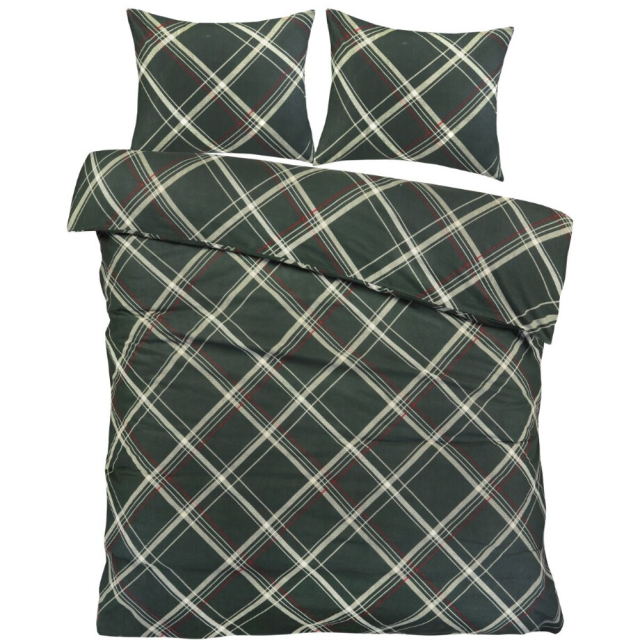 Day Dream Serfaus Dekbedovertrek - Lits-jumeaux - 240x200/220 cm - Groen Day Dream Serfaus Dekbedovertrek - Lits-jumeaux - 240x200/220 cm - Groen afbeelding 1