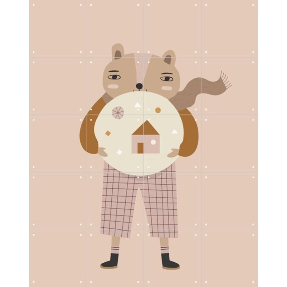 IXXI Cute Bear, Little Otja - 80 x 100 cm - Gratis ophangtool - Grote wanddecoratie en posters - Fantasierijk, Illustraties, Grafisch Ontwerp, Speels IXXI Cute Bear, Little Otja - 80 x 100 cm - Gratis ophangtool - Grote wanddecoratie en posters - Fantasierijk, Illustraties, Grafisch Ontwerp, Speels afbeelding 1