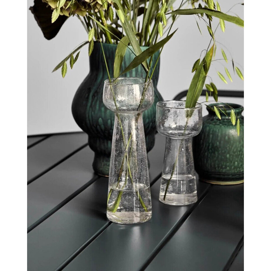 House Doctor Vaas Tuur helder glas 22 cm House Doctor Vaas Tuur helder glas 22 cm afbeelding 1