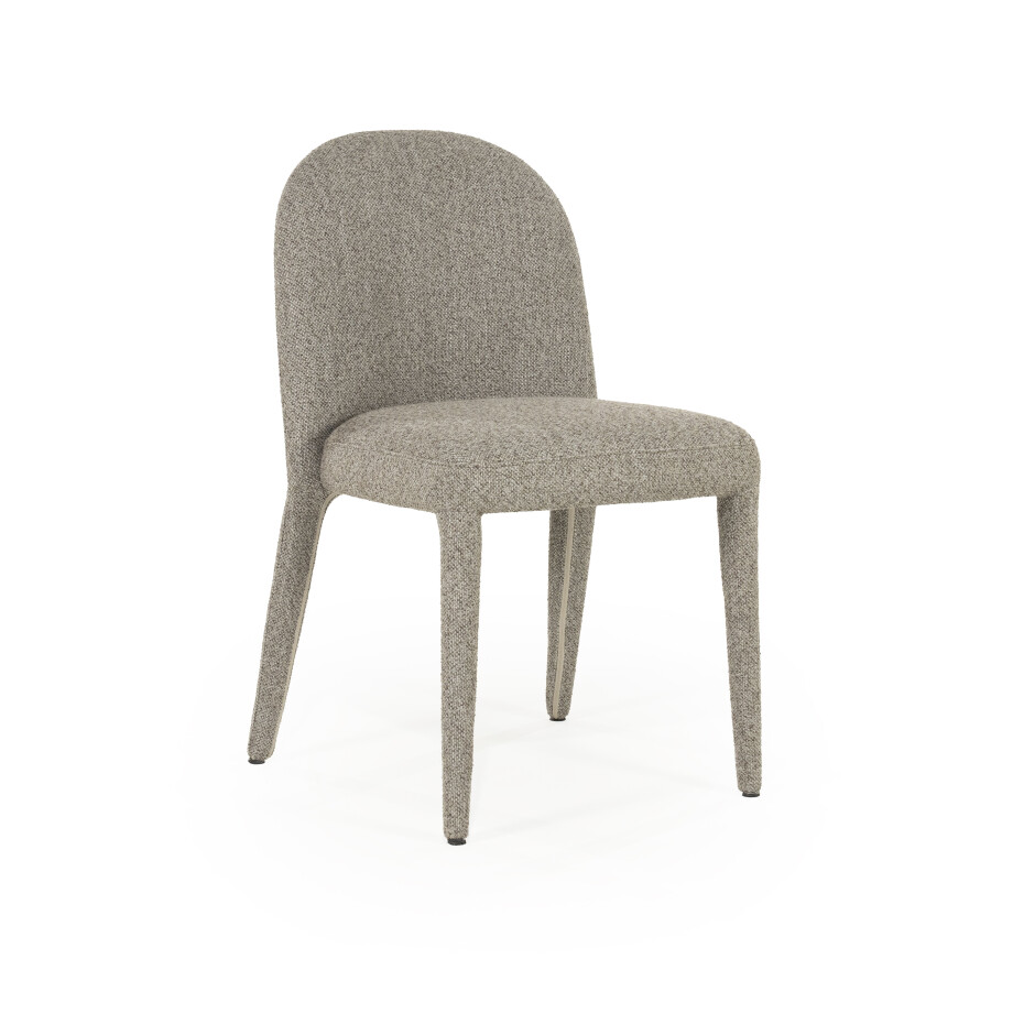 Eleonora Eetkamerstoel 'Jaxx' kleur Taupe afbeelding 1