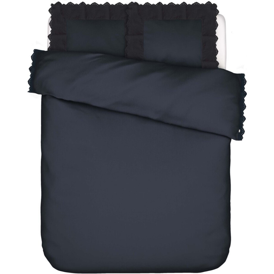 ESSENZA Maen Dekbedovertrek Nightblue - Lits-Jumeaux XL – 260x200/220 cm afbeelding 1