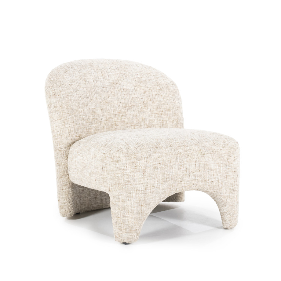 Eleonora Fauteuil 'Owen' kleur Taupe afbeelding 1