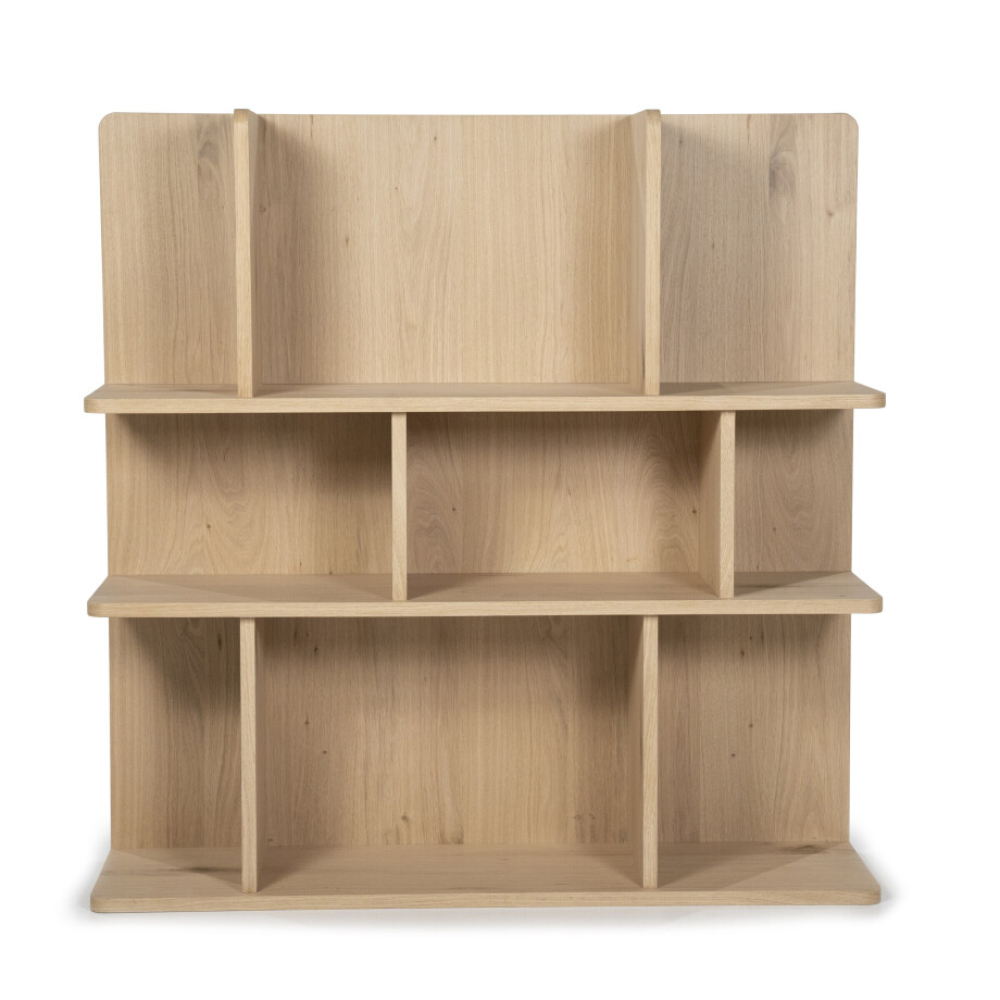 Eleonora Wandkast 'Renee' Eiken, 105 x 105cm Eleonora Wandkast 'Renee' Eiken, 105 x 105cm afbeelding 1