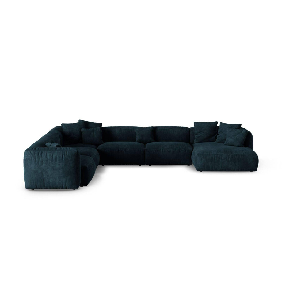 Modulaire hoekbank Martina links velvet | Micadoni Home afbeelding 1