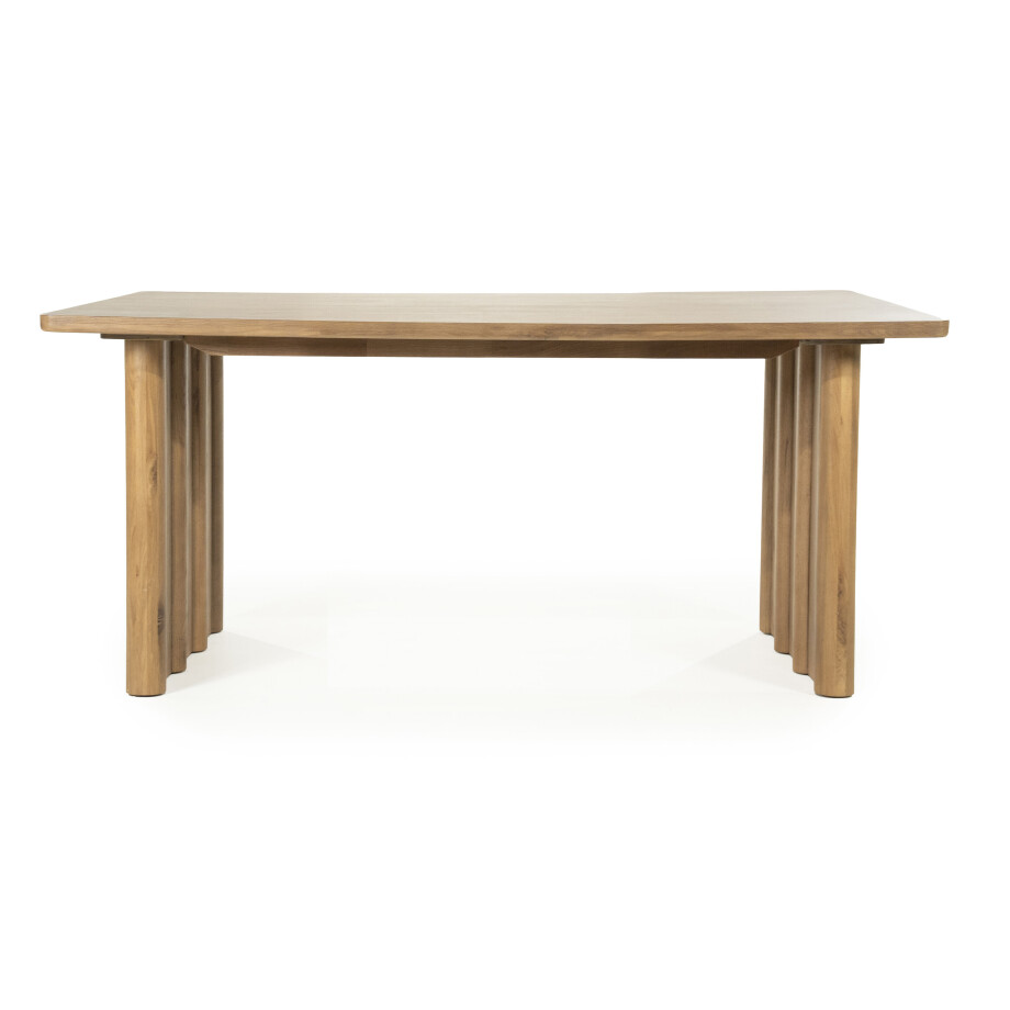 Eleonora Eettafel 'Jake' Eiken, 180 x 100cm, kleur Bruin afbeelding 1