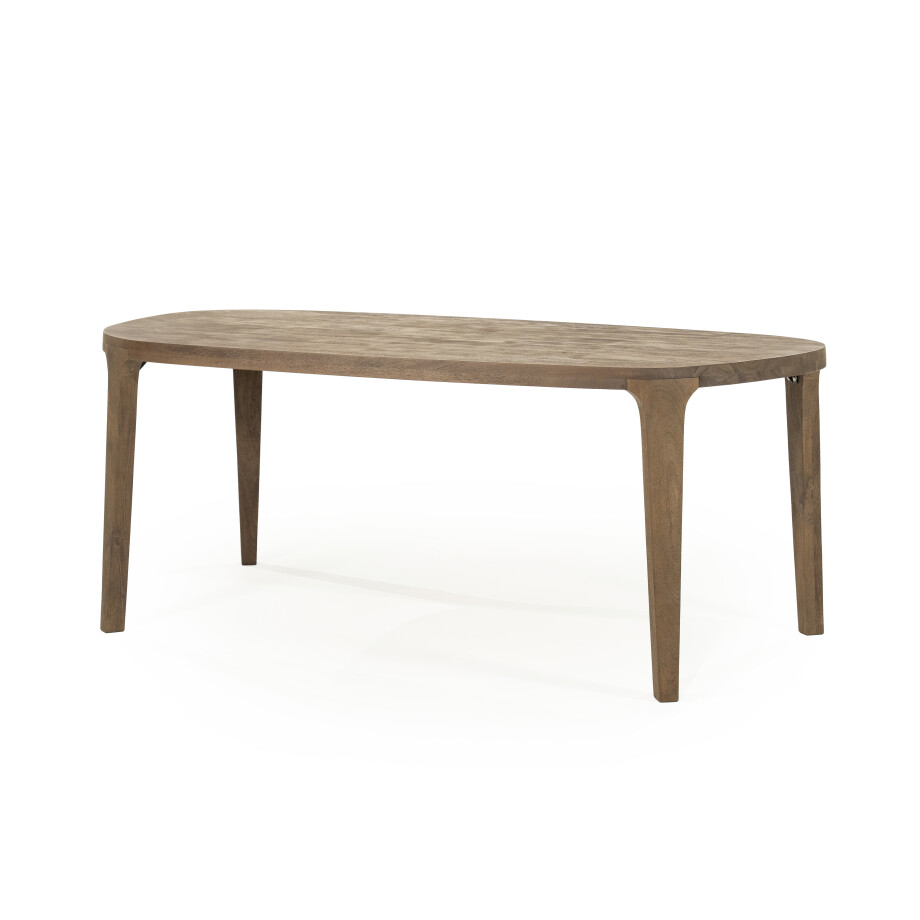 Eleonora Organische Eettafel 'Taylor' Mangohout, 200 x 110cm afbeelding 1