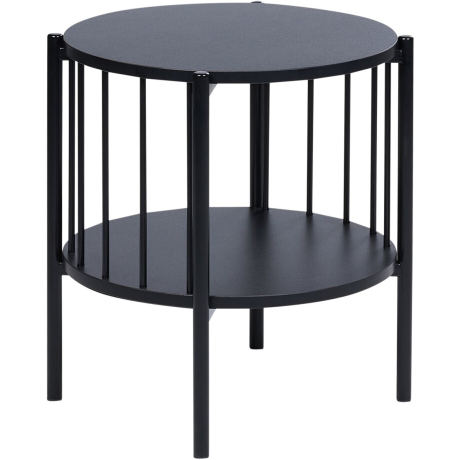 BELIANI OREANA - Bijzettafel - Zwart - MDF afbeelding 1