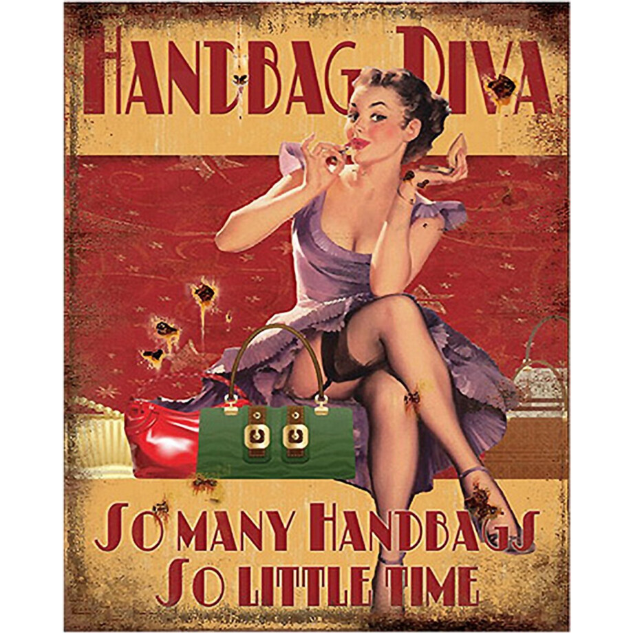 Clayre & Eef Tekstbord 20x25 cm Rood IJzer Clayre & Eef Tekstbord 20x25 cm Rood IJzer afbeelding 1