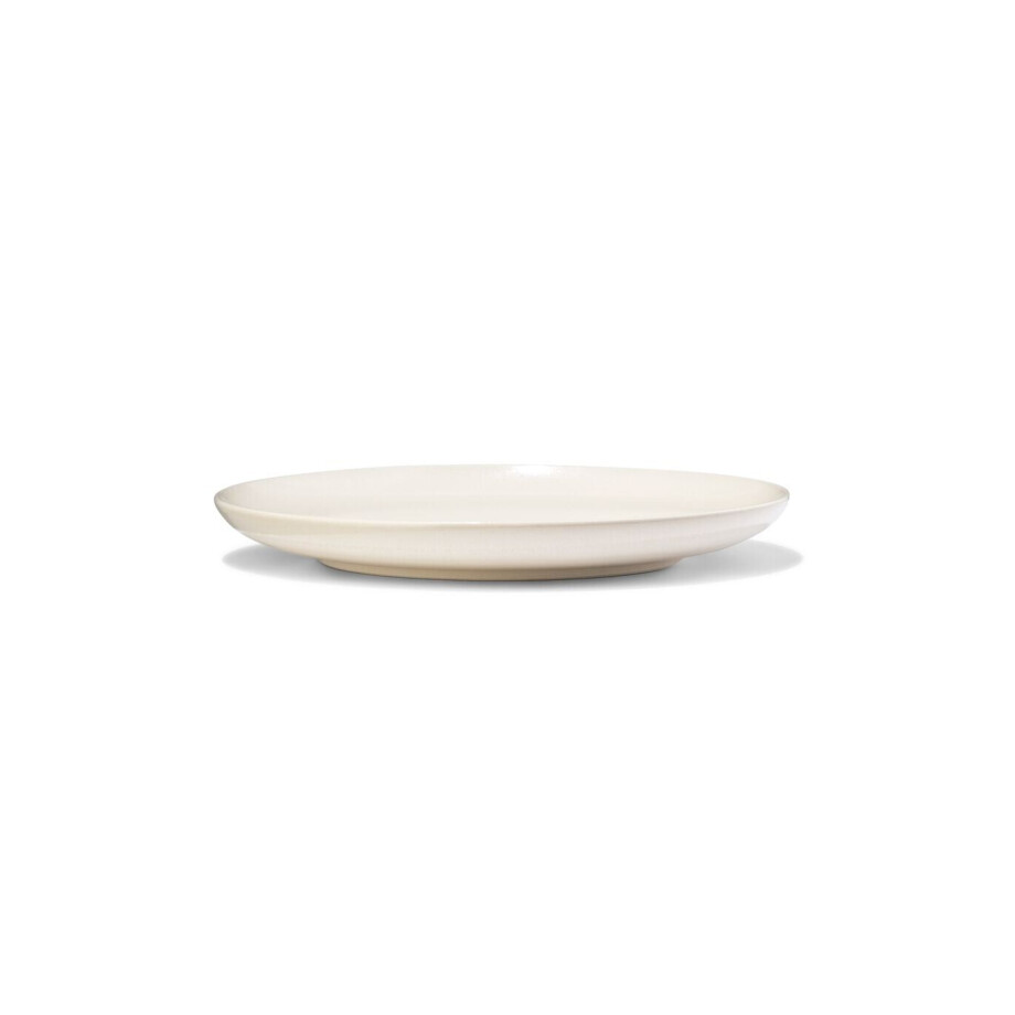 HEMA HEMA Ontbijtbord Ø21cm Puur Reactief Glazuur Gebroken Wit (gebroken wit) afbeelding 1