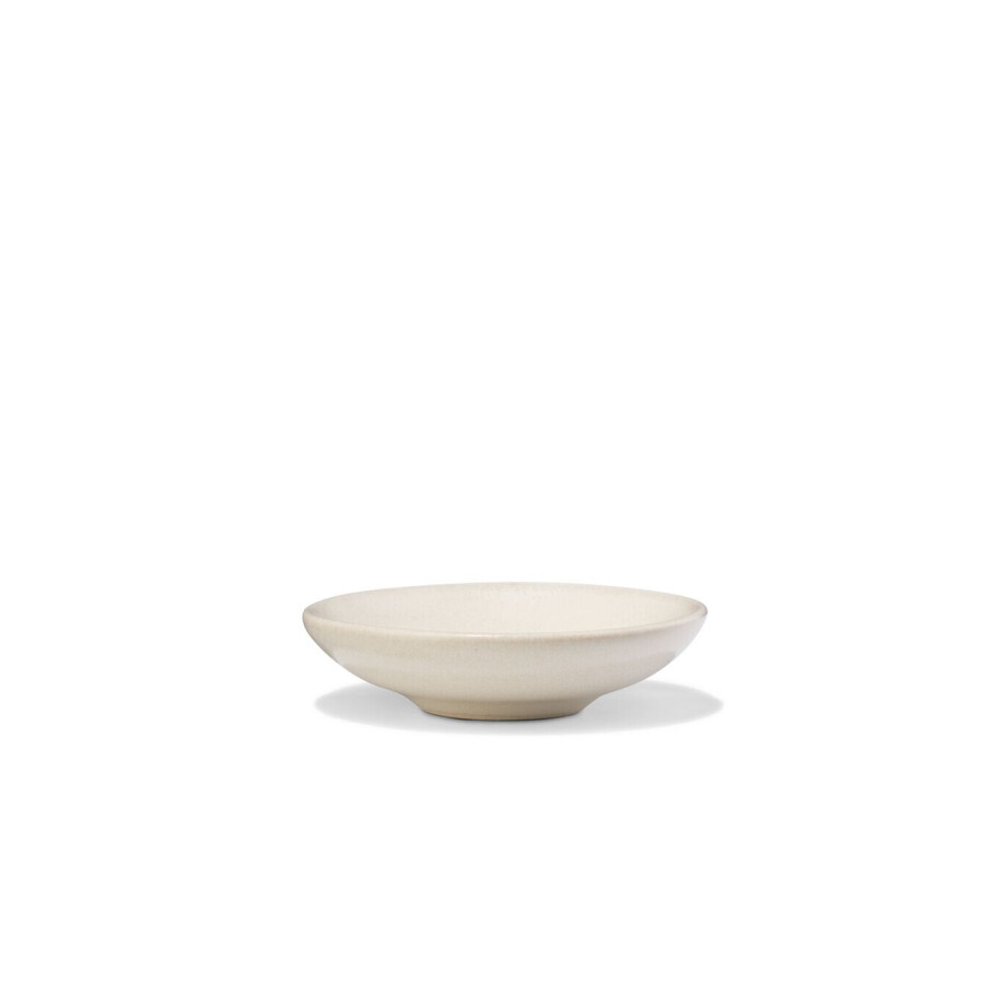 HEMA HEMA Schaaltje Ø8cm Puur Reactief Glazuur Gebroken Wit (gebroken wit) afbeelding 1
