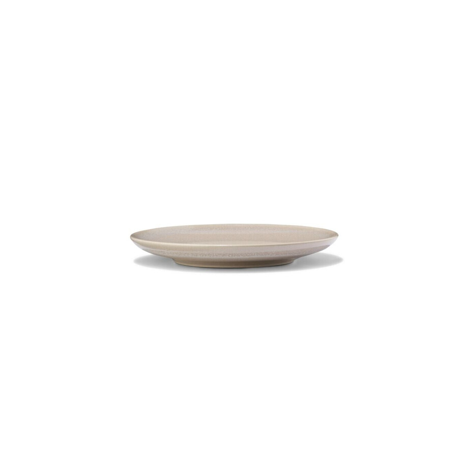 HEMA HEMA Gebaksbord Ø16cm Puur Reactief Glazuur Beige (beige) afbeelding 1