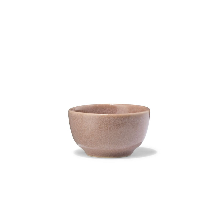 HEMA HEMA Hoog Schaaltje Ø7cm Puur Reactief Glazuur Taupe (taupe) afbeelding 1