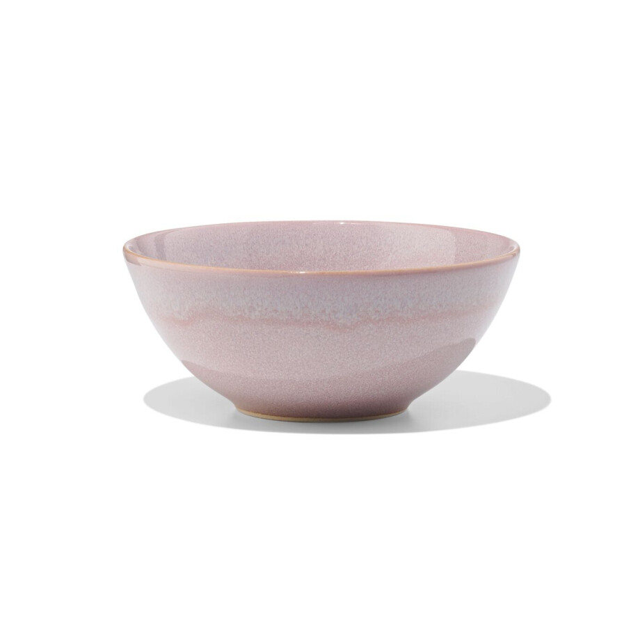 HEMA HEMA Schaal 16cm Monaco Reactief Glazuur Roze (roze) afbeelding 1