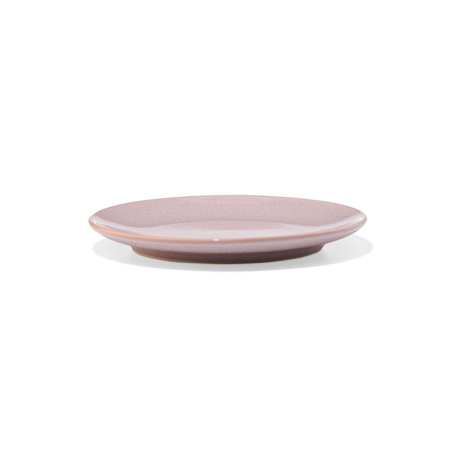 HEMA HEMA Gebaksbordje Ø16cm Monaco Reactief Glazuur Roze (roze) HEMA HEMA Gebaksbordje Ø16cm Monaco Reactief Glazuur Roze (roze) afbeelding 1