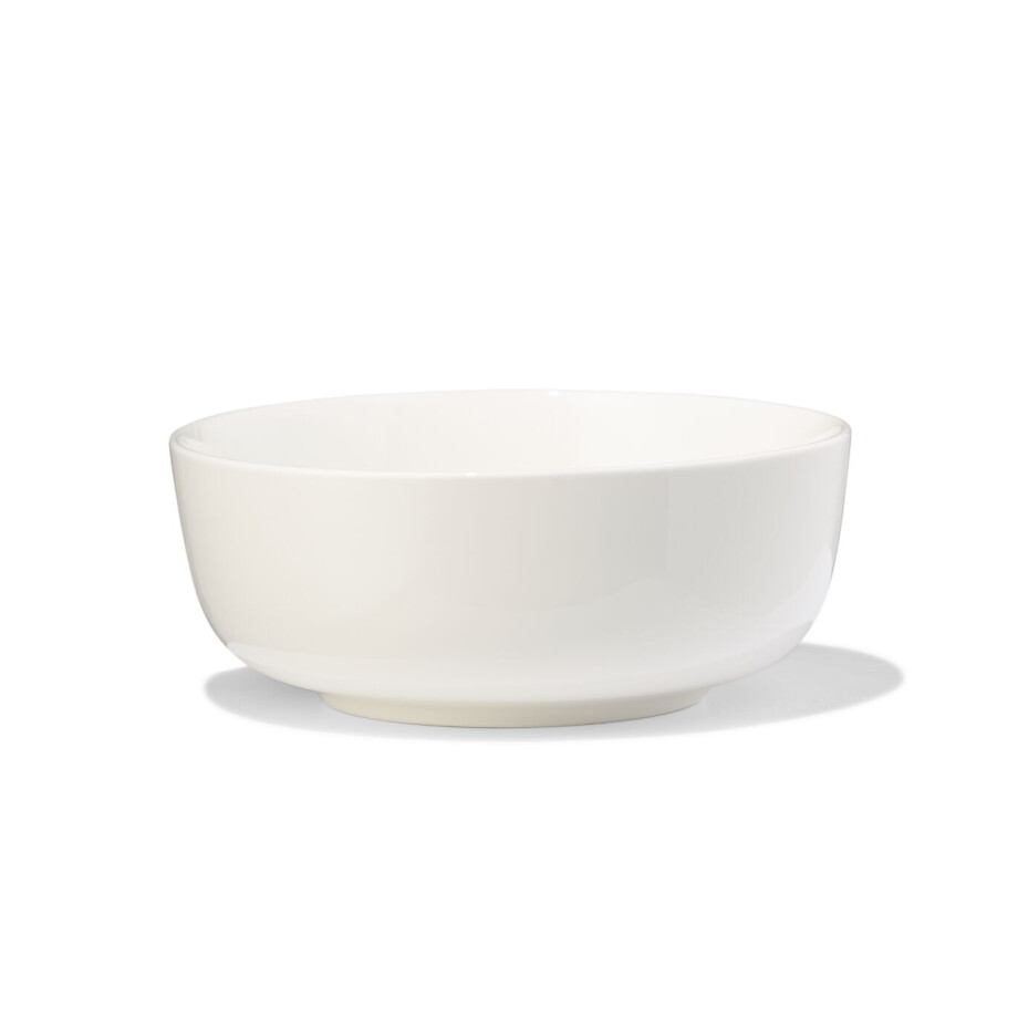 HEMA HEMA Schaaltje ⌀15cm KNAP New Bone Wit (wit) afbeelding 1