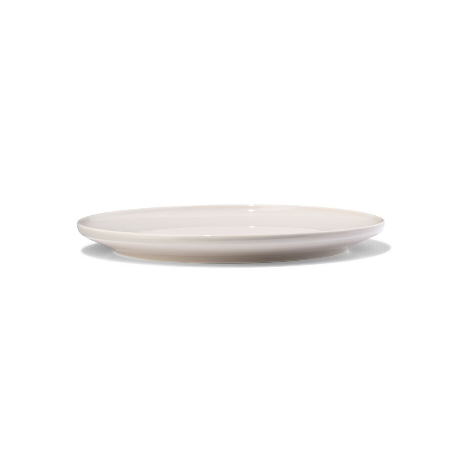 HEMA HEMA Dinerbord ⌀26.5cm Knap New Bone Grijs (grijs) afbeelding 1