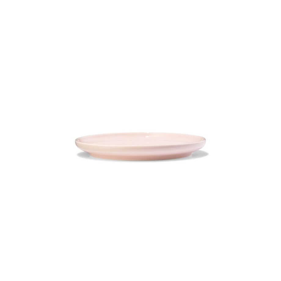 HEMA HEMA Gebaksbord ⌀16.5cm Knap New Bone Roze (roze) afbeelding 1