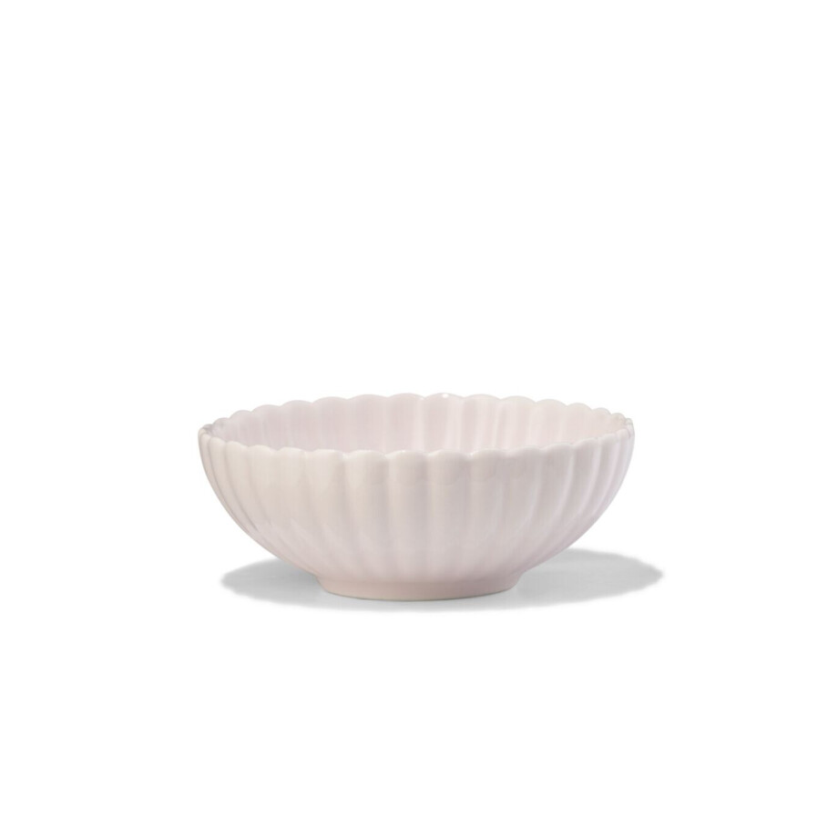 HEMA HEMA Schaaltje ⌀9cm Aardewerk Bloem Roze (roze) afbeelding 1