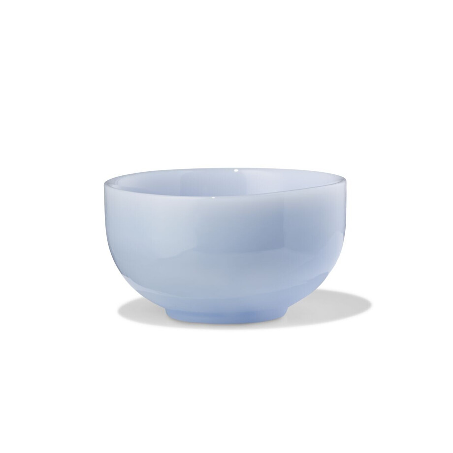 HEMA HEMA Schaaltje ⌀10cm Glas Marmereffect Blauw (blauw) afbeelding 1