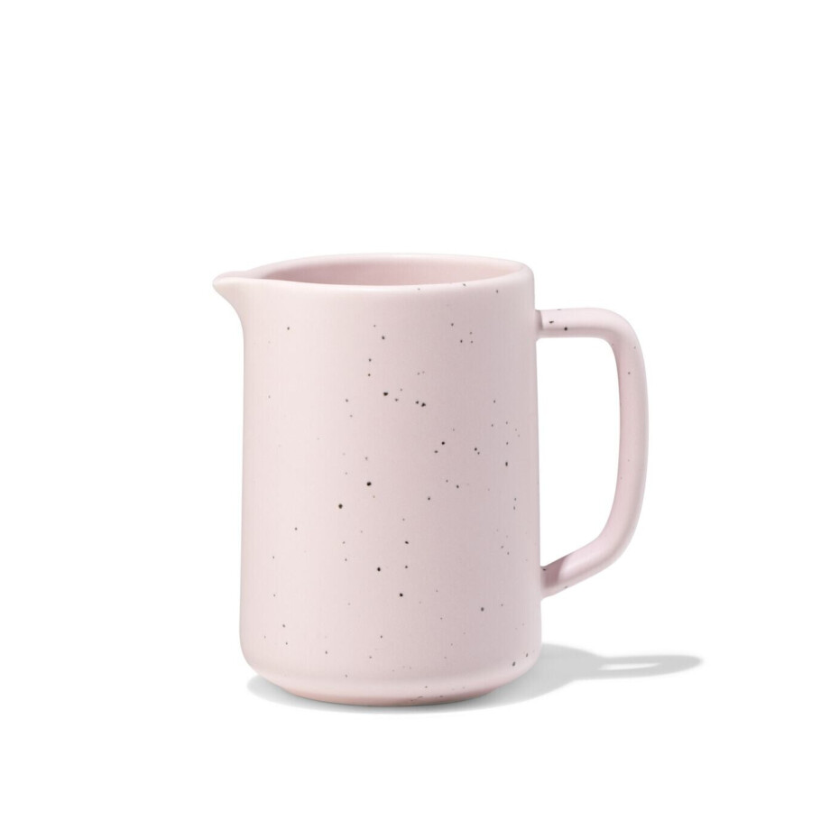 HEMA HEMA Melkkan 180ml Aardewerk Spikkel Roze (roze) afbeelding 1
