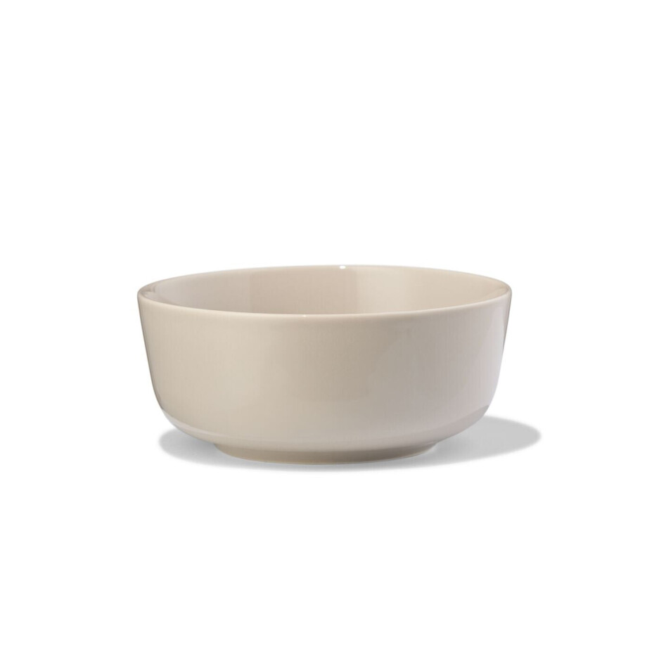 HEMA HEMA Kom Ø11cm Knap New Bone China Grijs (grijs) HEMA HEMA Kom Ø11cm Knap New Bone China Grijs (grijs) afbeelding 1