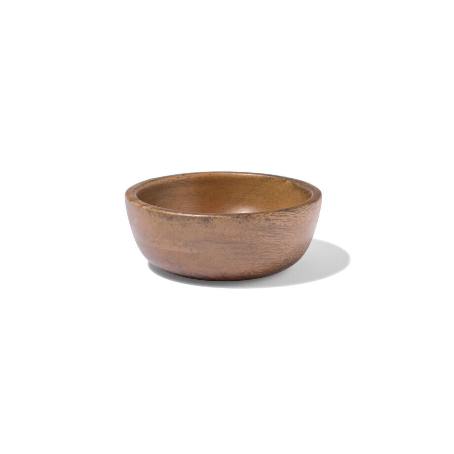 HEMA HEMA Schaaltje ⌀10.5x4cm Mangohout (hout) HEMA HEMA Schaaltje ⌀10.5x4cm Mangohout (hout) afbeelding 1