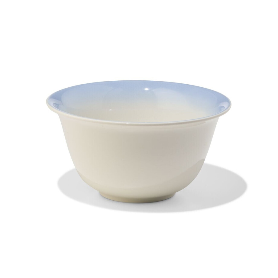 HEMA HEMA Saladeschaal ⌀19.5cm Aardewerk Kleurverloop (blauw) HEMA HEMA Saladeschaal ⌀19.5cm Aardewerk Kleurverloop (blauw) afbeelding 1