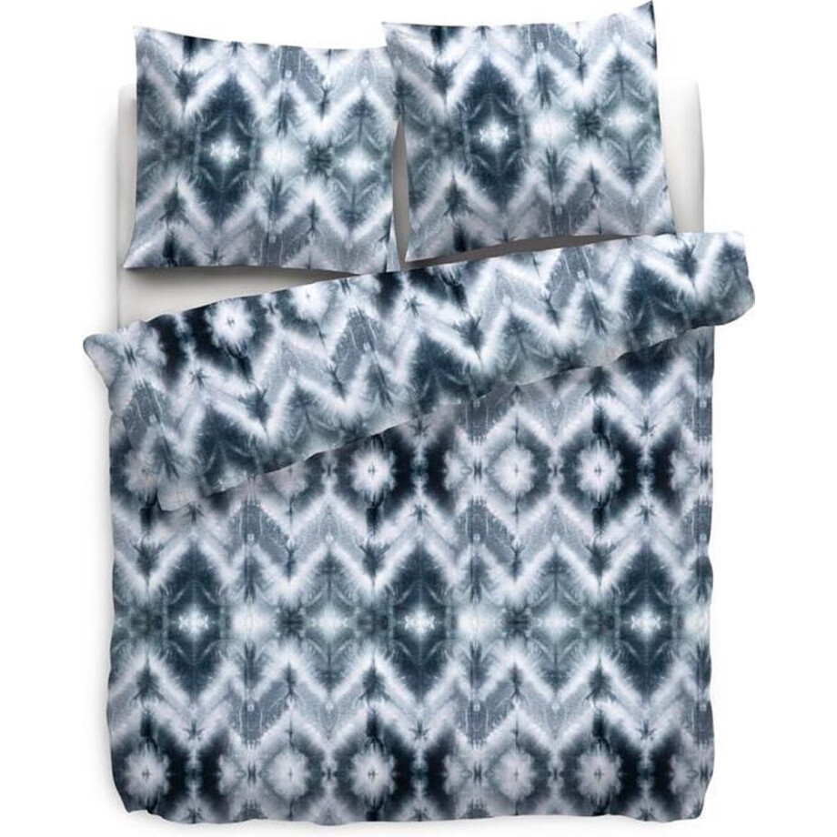 Heckett & Lane Tholson Dekbedovertrek - Lits-jumeaux - 240x200/220 cm - Blauw afbeelding 1