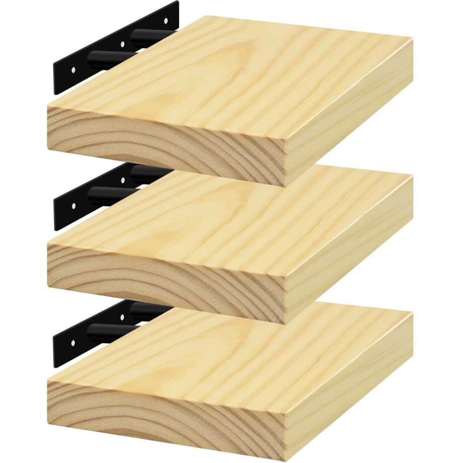 TheLau ® Stijlvolle Zwevende Wandplanken voor Diverse Decoratieve Toepassingen in Huis en Kantoor TheLau ® Stijlvolle Zwevende Wandplanken voor Diverse Decoratieve Toepassingen in Huis en Kantoor afbeelding 1