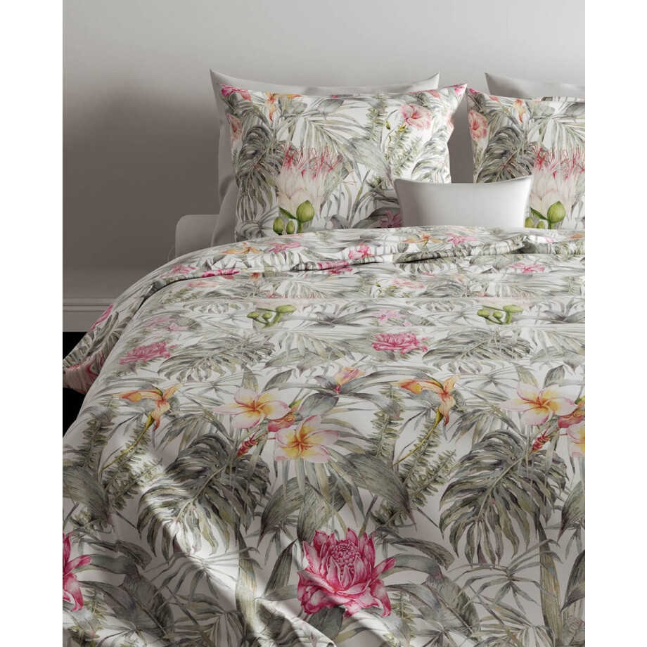 Zohome Arthus Dekbedovertrek - Lits-jumeaux - Katoen - 240x200-220cm - Groen Zohome Arthus Dekbedovertrek - Lits-jumeaux - Katoen - 240x200-220cm - Groen afbeelding 1