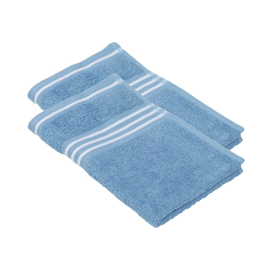 Gözze 2 gastendoeken Rio 30 x 50 cm (Blauw) afbeelding 1