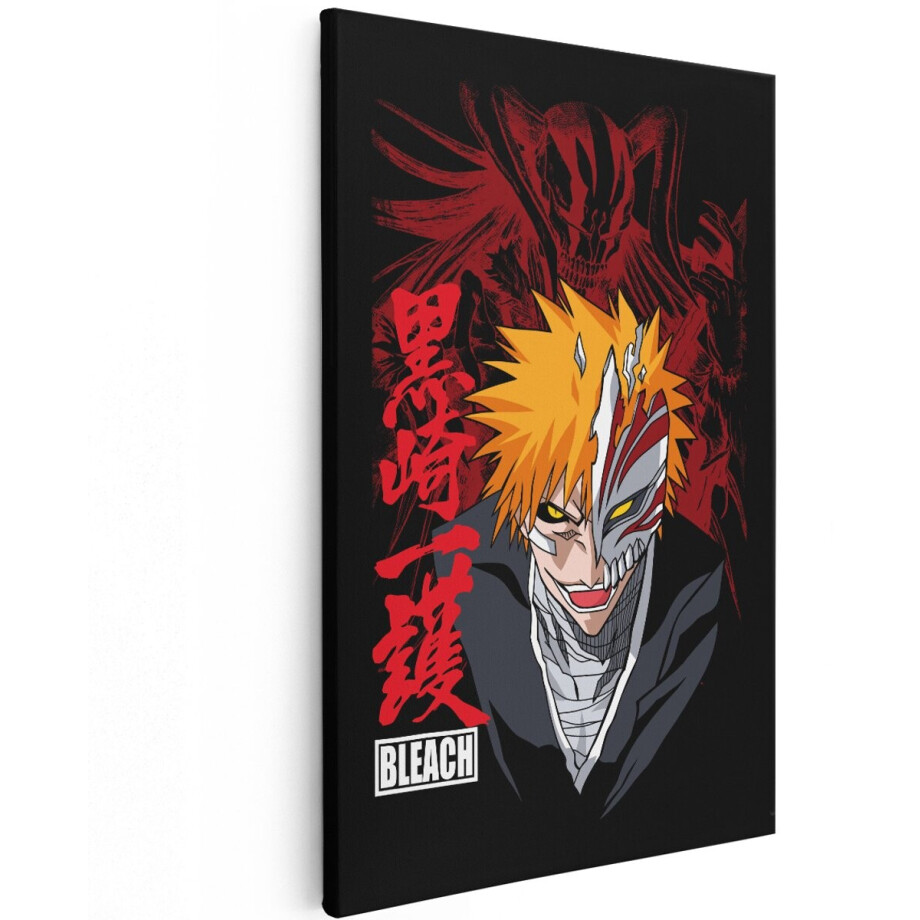 Artaza Canvas Schilderij Ichigo Kurosaki - 100x150 cm - Groot - Wanddecoratie Bleach Anime - Muurdecoratie Hollow Masker - Decoratie Slaapkamer Jongen Artaza Canvas Schilderij Ichigo Kurosaki - 100x150 cm - Groot - Wanddecoratie Bleach Anime - Muurdecoratie Hollow Masker - Decoratie Slaapkamer Jongen afbeelding 1