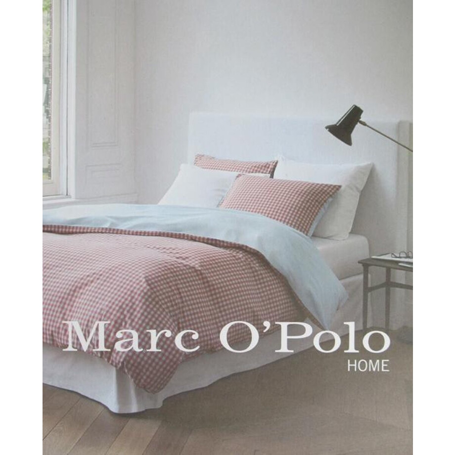 Marc O'Polo Dorien Dekbedovertrek - 150x210 + 50x60 cm - Red afbeelding 1