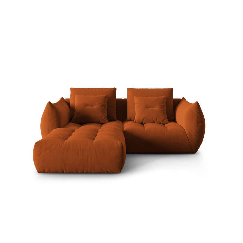 Hoekbank Bloom 3-zits velvet | Micadoni Hoekbank Bloom 3-zits velvet | Micadoni afbeelding 1