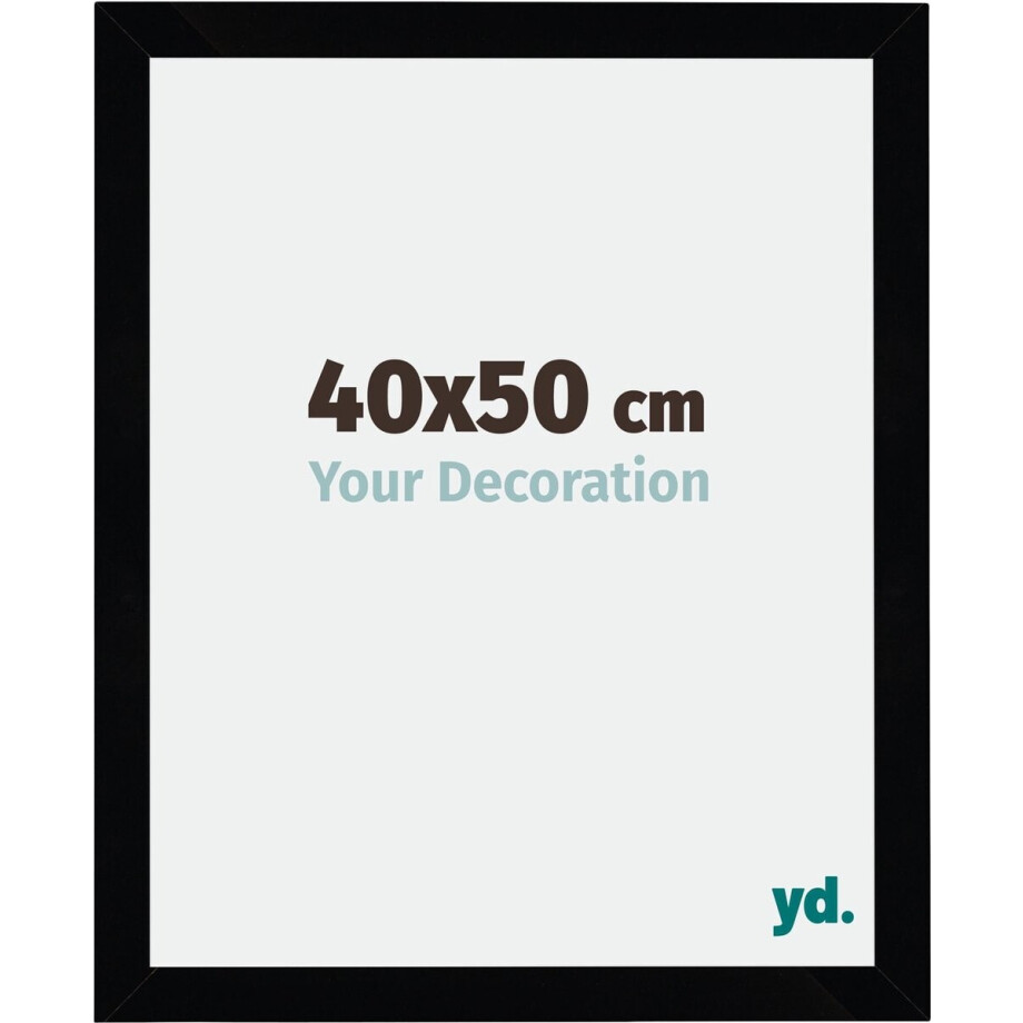 Your Decoration - Fotolijst 40x50 cm - MDF - Zwart Hoogglans - Mura afbeelding 1