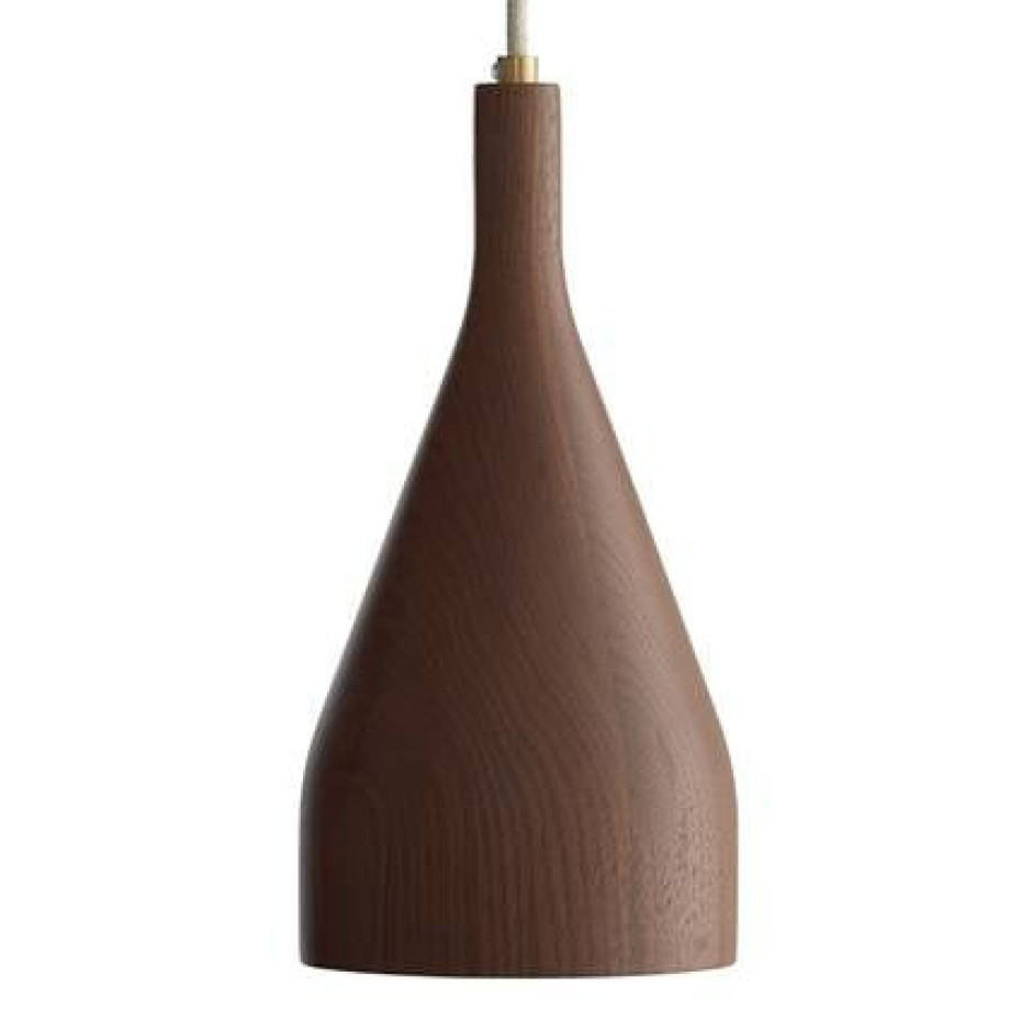 Hollands Licht Timber hanglamp medium walnoot afbeelding 1