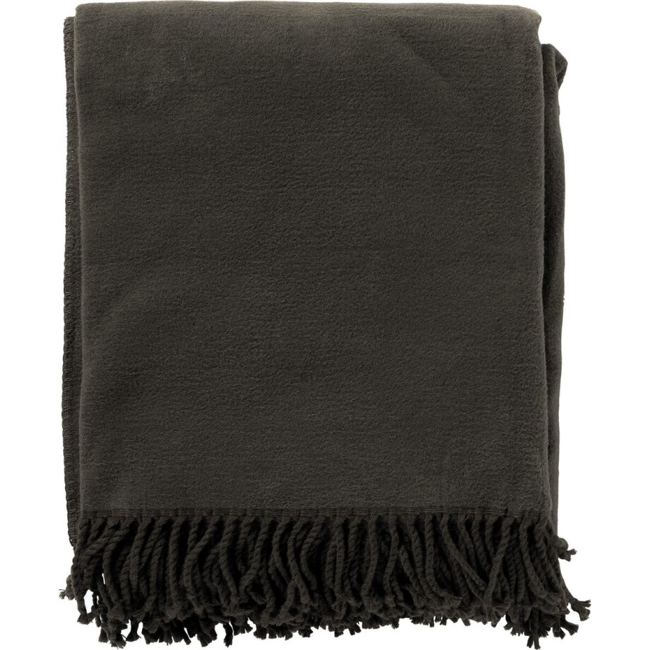 ANNABELLA | plaid 150x200 cm | Raven | zwart | Hoii afbeelding 1